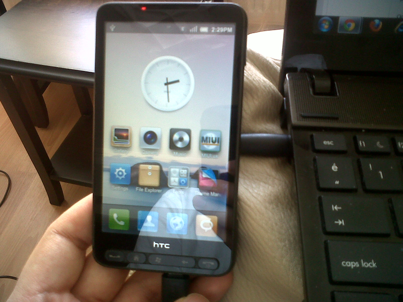 htc hd2 android